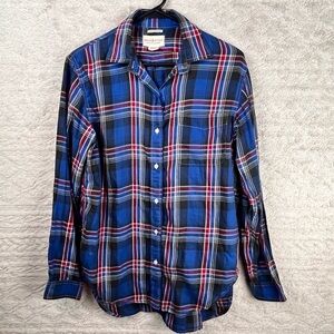 Ralph Lauren Denim & Supply RL Boyfriend Fit Button-Down Top Size Medium